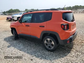 2017 Jeep Renegade Sport with VIN ZACCJBAB6HPF18061, listed as a Copart auction lot 59039595 with 95,431 mi miles and Salvage title. Bid and sale history available at DreamBid. Image 2.