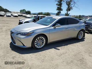 2021 Lexus ES 300h Luxury with VIN 58AEA1C14MU004889, listed as a Copart auction lot 63343775 with 39,971 mi miles and Salvage title. Bid and sale history available at DreamBid. Image 1.