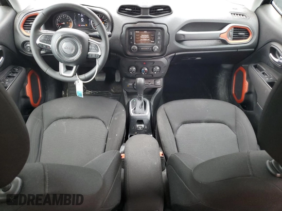 2018 Jeep Renegade Upland z VIN ZACCJBAB4JPH90422, wystawiony jako Copart lot #55999015 z przebiegiem 147 775 mil mil oraz Szkoda całkowita • Salvage title. Historia ofert i sprzedaży dostępna na DreamBid. Obrazek 8.