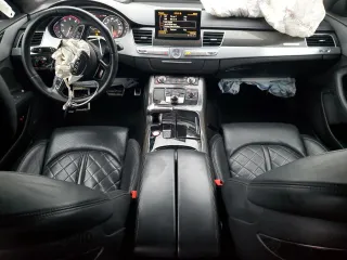 2016 Audi S8 Plus with VIN WUAJ5AFD8GN900070, listed as a Copart auction lot 43043585 with 168,635 mi miles and Salvage Title. Bid and sale history available at carsss.com. Image 8.