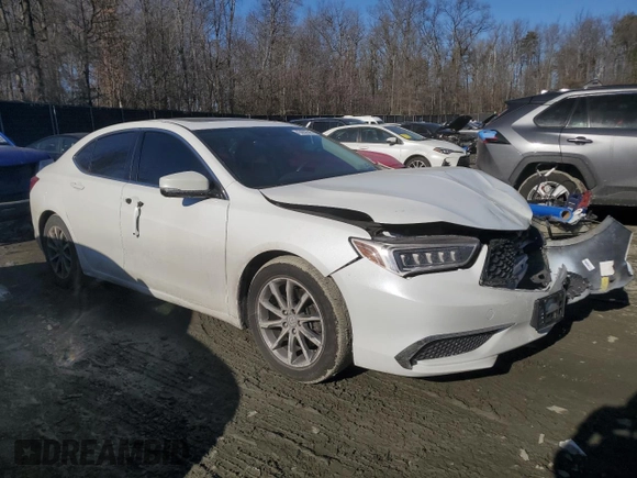 2020 Acura TLX with VIN 19UUB1F30LA006271, listed as a Copart auction lot 43002645 with 84,303 mi miles and Salvage Title. Bid and sale history available at carsss.com. Image 4.