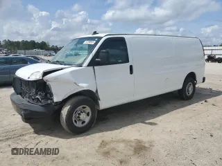 2019 Chevrolet Express Cargo z VIN 1GCWGBFG1K1154171, wystawiony jako Copart lot #51289955 z przebiegiem 167 112 mil mil oraz Szkoda całkowita • Salvage title. Historia ofert i sprzedaży dostępna na DreamBid. Obrazek 1.