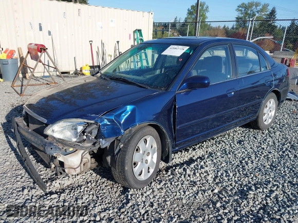 2002 Honda Civic EX with VIN 2HGES26712H500975, listed as a IAAI auction lot 42082728 with 172,407 mi miles and . Bid and sale history available at DreamBid. Image 2.