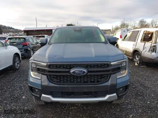 2024 Ford Ranger LARIAT with VIN 1FTER4KH7RLE02681, listed as a IAAI auction lot 41045878 with 10,527 mi miles. Bid and sale history available at carsss.com. Image 12.