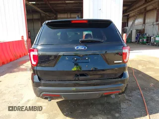 2017 Ford Police Interceptor Utility with VIN 1FM5K8AT9HGB55149, listed as a IAAI auction lot 40735884 with 76,648 mi miles and . Bid and sale history available at DreamBid. Image 16.