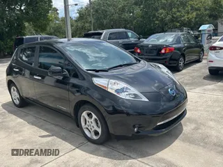 2013 Nissan LEAF SL z VIN 1N4AZ0CP1DC419682, wystawiony jako Copart lot #60667805 z przebiegiem 84 723 mil mil oraz Czysty tytuł • Clean title. Historia ofert i sprzedaży dostępna na DreamBid. Obrazek 1.