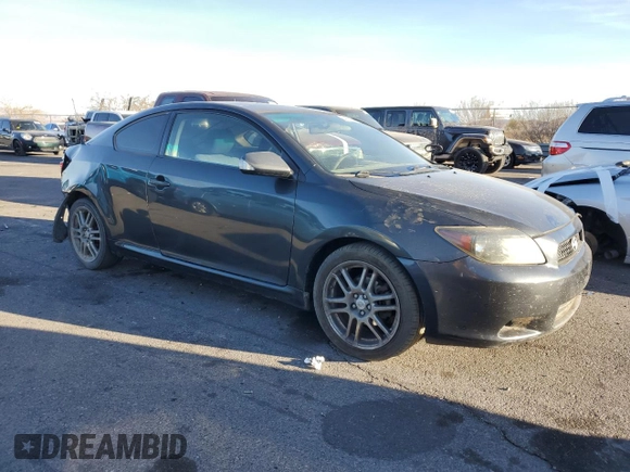 2009 Scion tC with VIN JTKDE167X90281758, listed as a Copart auction lot 84198154 with 236,552 mi miles and Salvage Title. Bid and sale history available at carsss.com. Image 4.