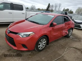 2014 Toyota Corolla L с VIN 2T1BURHE3EC173915, выставлен на аукционе Copart как лот 56101325 с пробегом 146 174 миль миль и Списание • Salvage title. История ставок и продаж доступна на DreamBid. Изображение 1.