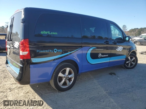 2020 Mercedes-Benz Metris with VIN W1WV0FEY6L3687760, listed as a Copart auction lot 83608334 with 103,833 mi miles and Clean Title. Bid and sale history available at DreamBid. Image 3.