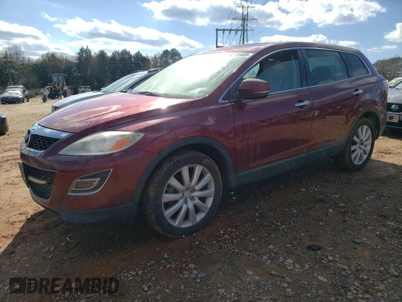 2010 Mazda CX-9 Touring with VIN JM3TB3MVXA0219250, listed as a Copart auction lot 45966485 with 210,617 mi miles and Clean Title. Bid and sale history available at carsss.com. Image 1.