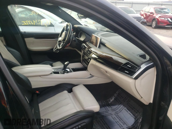2017 BMW X6 z VIN 5UXKU6C37H0W38696, wystawiony jako Copart lot #65710212 z przebiegiem 48 424 mil mil oraz . Historia ofert i sprzedaży dostępna na DreamBid. Obrazek 5.