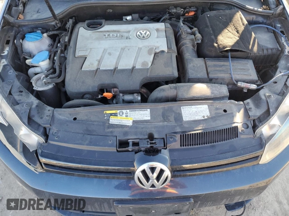 2013 Volkswagen Golf TDI with VIN WVWDM7AJ4DW131117, listed as a Copart auction lot 41603505 with 162,351 mi miles and Salvage title. Bid and sale history available at DreamBid. Image 11.