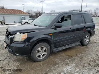 2008 Honda Pilot SE with VIN 5FNYF18338B037076, listed as a Copart auction lot 46166395 with 217,725 mi miles and Salvage Title. Bid and sale history available at carsss.com. Image 1.