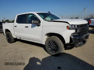 2021 Chevrolet Silverado 1500 LT Trail Boss with VIN 1GCPYFEL4MZ346809, listed as a Copart auction lot 52740965 with 81,499 mi miles and Salvage Title. Bid and sale history available at DreamBid. Image 4.