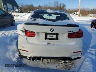 2015 BMW M3 with VIN WBS3C9C57FP803574, listed as a Copart auction lot 37294684 with 79,891 mi miles. Bid and sale history available at carsss.com. Image 6.