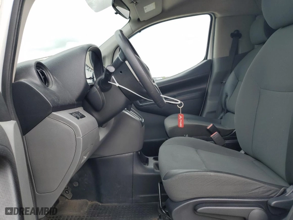 2020 Nissan NV200 Compact Cargo SV with VIN 3N6CM0KN8LK710414, listed as a Copart auction lot 52240615 with 95,760 mi miles and Salvage Title. Bid and sale history available at carsss.com. Image 7.