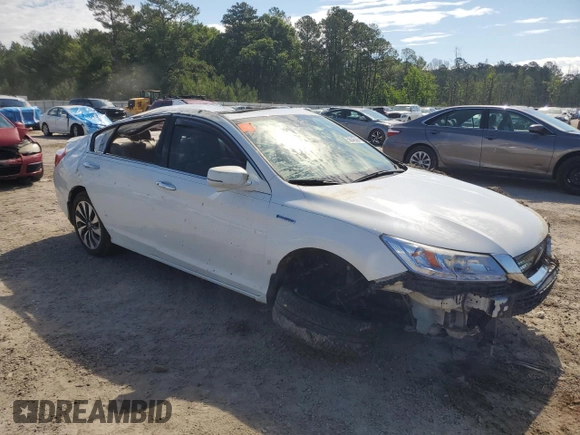 2015 Honda Accord Touring z VIN 1HGCR6F75FA009100, wystawiony jako Copart lot #64718605 z przebiegiem Nie podano mil oraz Szkoda całkowita • Salvage title. Historia ofert i sprzedaży dostępna na DreamBid. Obrazek 4.