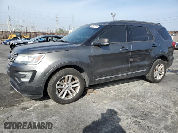 2017 Ford Explorer XLT with VIN 1FM5K7D84HGA61794, listed as a Copart auction lot 47232785 with 148,182 mi miles and Salvage Title. Bid and sale history available at DreamBid. Image 1.