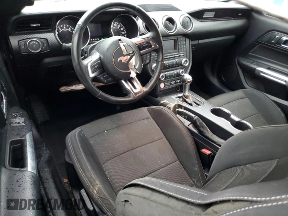 2017 Ford Mustang V6 with VIN 1FA6P8AMXH5226959, listed as a Copart auction lot 44716215 with 96,363 mi miles and Salvage Title. Bid and sale history available at carsss.com. Image 8.