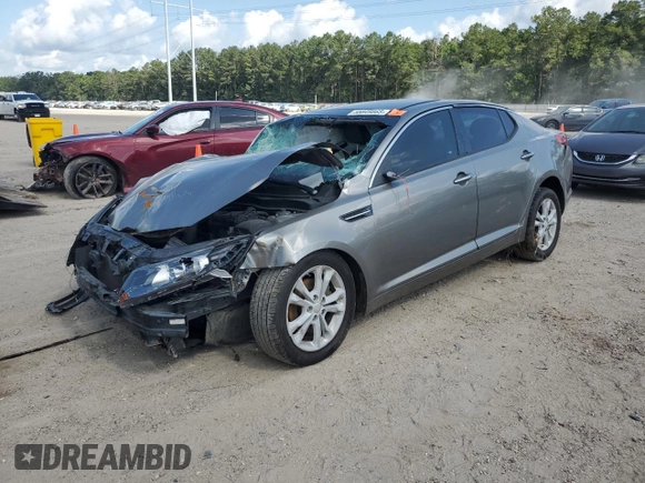 2013 Kia Optima EX с VIN 5XXGN4A77DG213051, выставлен на аукционе Copart как лот 58849865 с пробегом Не указан миль и Списание • Salvage title. История ставок и продаж доступна на DreamBid. Изображение 1.
