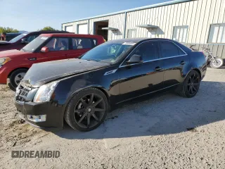 2009 Cadillac CTS AWD w/1SB with VIN 1G6DT57V790104976, listed as a Copart auction lot 76904004 with 144,300 mi miles and Salvage Title. Bid and sale history available at carsss.com. Image 1.