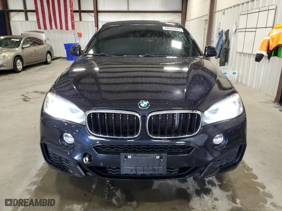 2016 BMW X6 xDrive35i with VIN 5UXKU2C56G0N78208, listed as a Copart auction lot 44994995 with 121,755 mi miles and Salvage Title. Bid and sale history available at carsss.com. Image 5.
