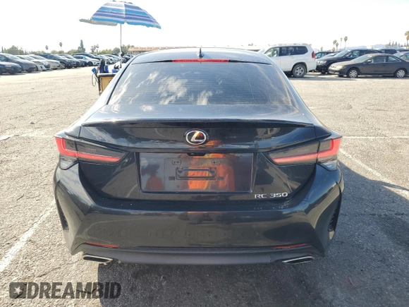 2019 Lexus RC 350 z VIN JTHHZ5BC9K5020815, wystawiony jako Copart lot #45896725 z przebiegiem 67 900 mil mil oraz Szkoda całkowita • Salvage title. Historia ofert i sprzedaży dostępna na DreamBid. Obrazek 6.