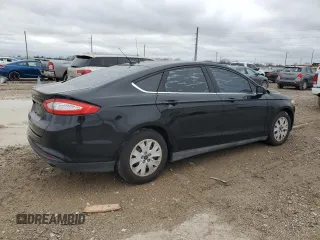 2016 Ford Fusion S with VIN 3FA6P0G71GR345370, listed as a Copart auction lot 44597195 with 0 mi miles and Salvage Title. Bid and sale history available at carsss.com. Image 3.