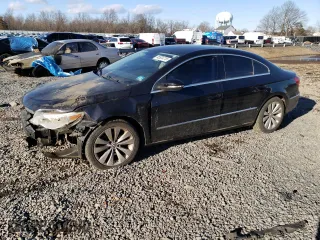 2011 Volkswagen CC Sport with VIN WVWMN7AN8BE707973, listed as a Copart auction lot 45524715 with 120,444 mi miles and Salvage Title. Bid and sale history available at carsss.com. Image 1.