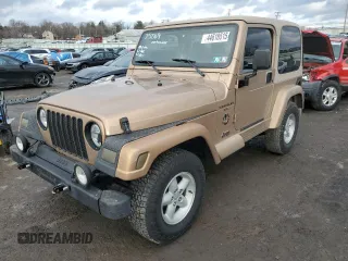 1999 Jeep Wrangler Sahara with VIN 1J4FY49S7XP468754, listed as a Copart auction lot 44618515 with 181,922 mi miles and Salvage Title. Bid and sale history available at carsss.com. Image 1.