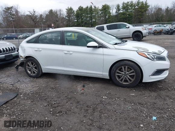 2016 Hyundai Sonata 2.4L with VIN 5NPE24AF5GH403642, listed as a IAAI auction lot 41877194 with 147,457 mi miles and . Bid and sale history available at carsss.com. Image 13.