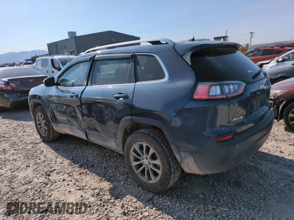 2020 Jeep Cherokee Latitude Plus with VIN 1C4PJMLB7LD602469, listed as a Copart auction lot 59229305 with 92,698 mi miles and Salvage title. Bid and sale history available at DreamBid. Image 2.