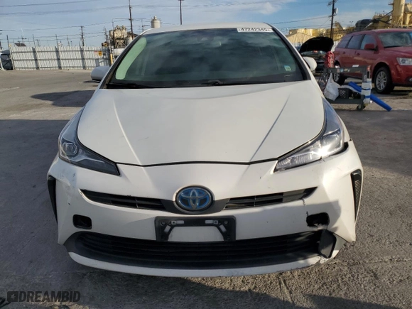 2020 Toyota Prius L Eco with VIN JTDKARFU6L3113622, listed as a Copart auction lot 47242345 with 352,335 mi miles and Salvage Title. Bid and sale history available at carsss.com. Image 5.