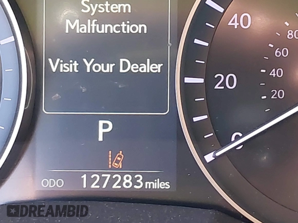 2018 Lexus ES with VIN 58ABK1GG5JU086299, listed as a IAAI auction lot 41636953 with 127,283 mi miles. Bid and sale history available at carsss.com. Image 16.