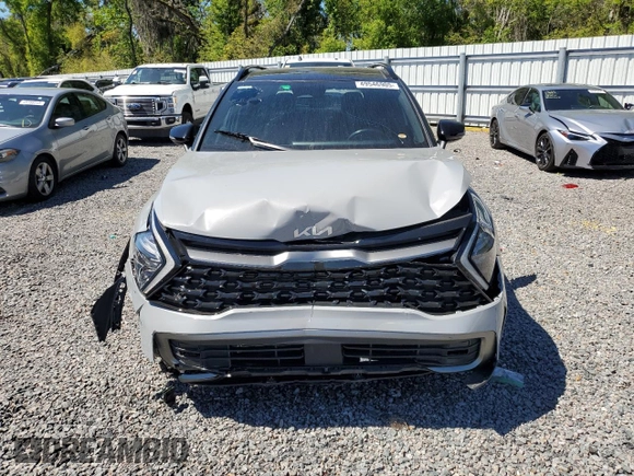 2023 Kia Sportage X-Pro with VIN 5XYK7CAF4PG022631, listed as a Copart auction lot 49546905 with 19,040 mi miles and Salvage Title. Bid and sale history available at carsss.com. Image 5.