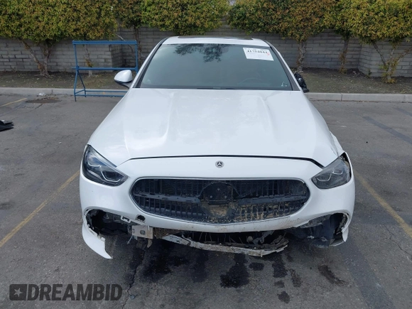2023 Mercedes-Benz C 300 with VIN W1KAF4HB9PR084072, listed as a IAAI auction lot 41754044 with 27,496 mi miles and . Bid and sale history available at DreamBid. Image 12.