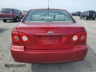 2007 Toyota Corolla CE with VIN JTDBR32E670128598, listed as a Copart auction lot 55133465 with 170,658 mi miles and Salvage Title. Bid and sale history available at DreamBid. Image 6.