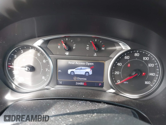 2022 GMC Terrain SLT with VIN 3GKALVEV4NL287760, listed as a IAAI auction lot 41837237 with 26,480 mi miles and . Bid and sale history available at DreamBid. Image 7.