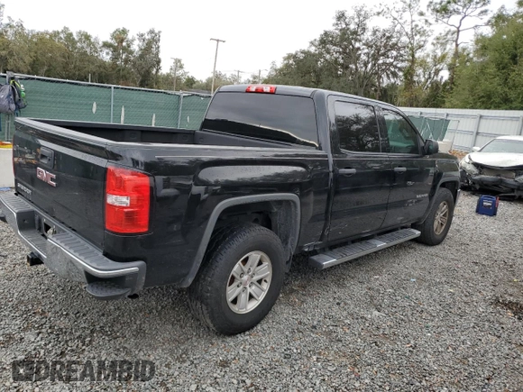 2018 GMC Sierra 1500 with VIN 3GTP1LEC4JG227480, listed as a Copart auction lot 75189554 with Not Provided miles and Salvage Title. Bid and sale history available at DreamBid. Image 3.