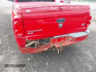 2007 Dodge Dakota SLT with VIN 1D7HW48N17S128373, listed as a IAAI auction lot 42633897 with 129,780 mi miles and . Bid and sale history available at DreamBid. Image 6.