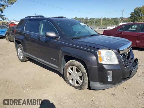 2015 GMC Terrain SLT with VIN 2GKFLXEK2F6295241, listed as a Copart auction lot 75850044 with 106,401 mi miles and Salvage title. Bid and sale history available at DreamBid. Image 4.