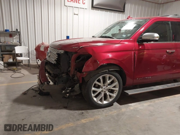 2018 Ford Expedition Platinum with VIN 1FMJU1LT6JEA33346, listed as a IAAI auction lot 41617870 with 86,573 mi miles and . Bid and sale history available at DreamBid. Image 6.