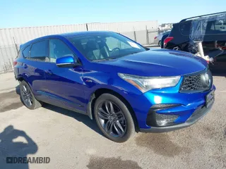 2019 Acura RDX w/A-Spec Pkg with VIN 5J8TC1H64KL011430, listed as a IAAI auction lot 41828462 with 83,791 mi miles. Bid and sale history available at carsss.com. Image 1.