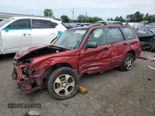 2003 Subaru Forester XS with VIN JF1SG65603H766892, listed as a Copart auction lot 63078914 with 0 mi miles and Salvage Title. Bid and sale history available at carsss.com. Image 1.