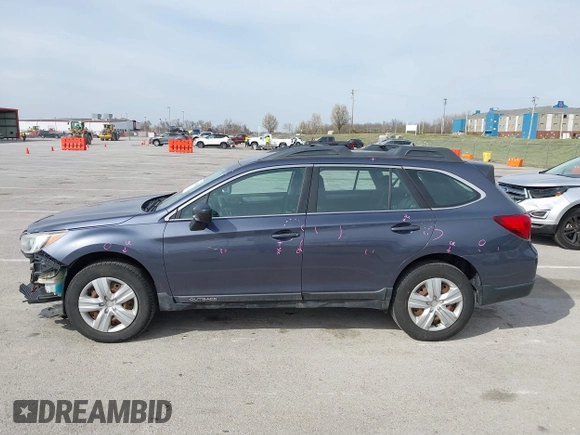 2016 Subaru Outback 2.5i with VIN 4S4BSBAC7G3249472, listed as a IAAI auction lot 41829106 with 160,329 mi miles and . Bid and sale history available at DreamBid. Image 14.