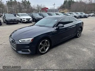 2018 Audi A5 Coupe Premium Plus with VIN WAUPNAF50JA002963, listed as a IAAI auction lot 42033812 with 173,092 mi miles. Bid and sale history available at carsss.com. Image 2.