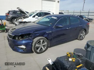 2020 Kia Optima LX with VIN 5XXGT4L39LG416392, listed as a Copart auction lot 54047145 with 93,327 mi miles and Salvage title. Bid and sale history available at DreamBid. Image 1.