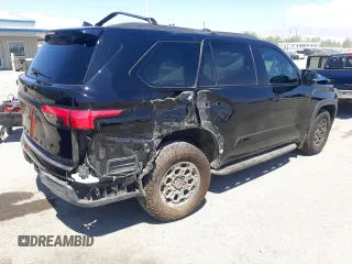 2024 Toyota Sequoia SR5 with VIN 7SVAAABA9RX030749, listed as a Copart auction lot 63784054 with 1,504 mi miles and Salvage Title. Bid and sale history available at carsss.com. Image 3.