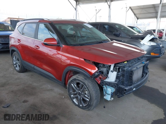 2023 Kia Seltos S with VIN KNDEU2AA3P7462065, listed as a IAAI auction lot 42126894 with 26,099 mi miles and . Bid and sale history available at DreamBid. Image 1.