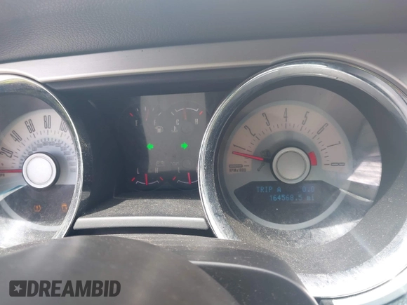 2011 Ford Mustang V6 with VIN 1ZVBP8AM7B5122930, listed as a IAAI auction lot 42050572 with 164,568 mi miles and . Bid and sale history available at DreamBid. Image 7.